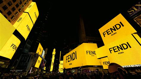 fendi times square takeover|Does Fendi’s Times Square takeover prove creativity doesn’t .